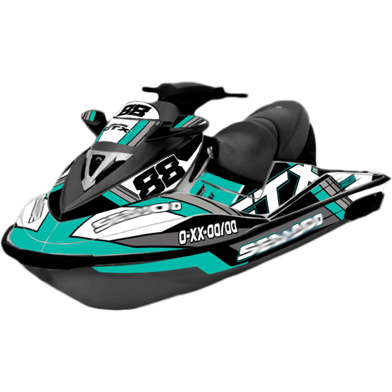 Kit adhesivos Seadoo GTX 1GEN - RACING LINES