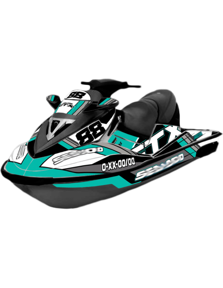 Kit adhesivos Seadoo GTX 1GEN - RACING LINES