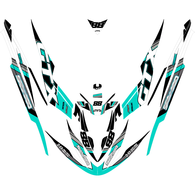 Kit adhesivos Seadoo GTX 1GEN - RACING LINES