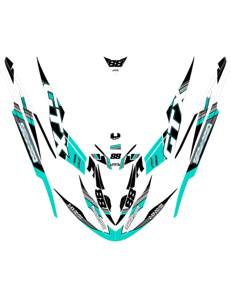 Kit adhesivos Seadoo GTX 1GEN - RACING LINES