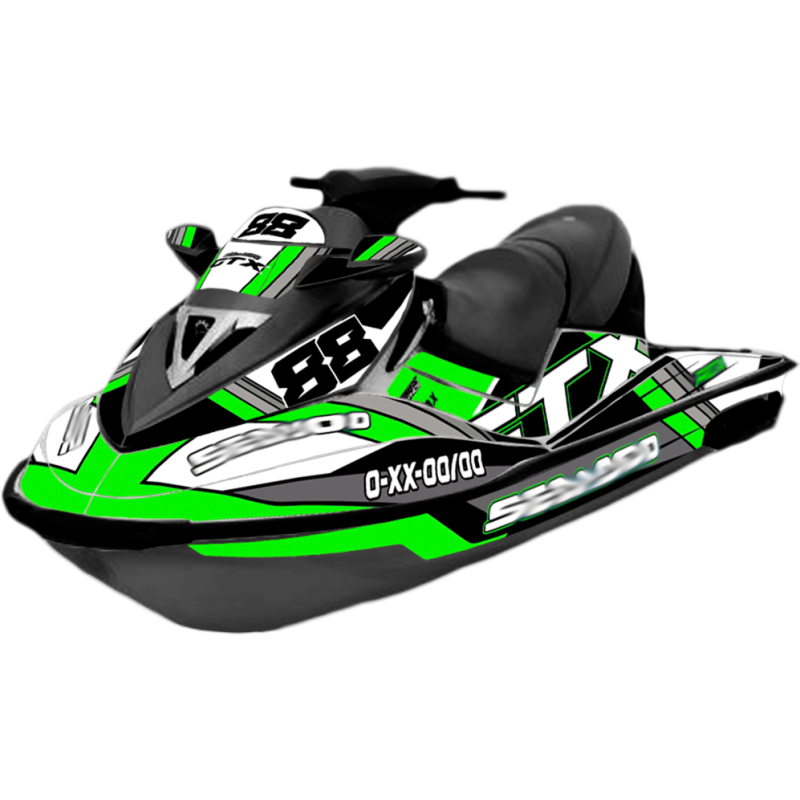 Kit adhesivos Seadoo GTX 1GEN - RACING LINES