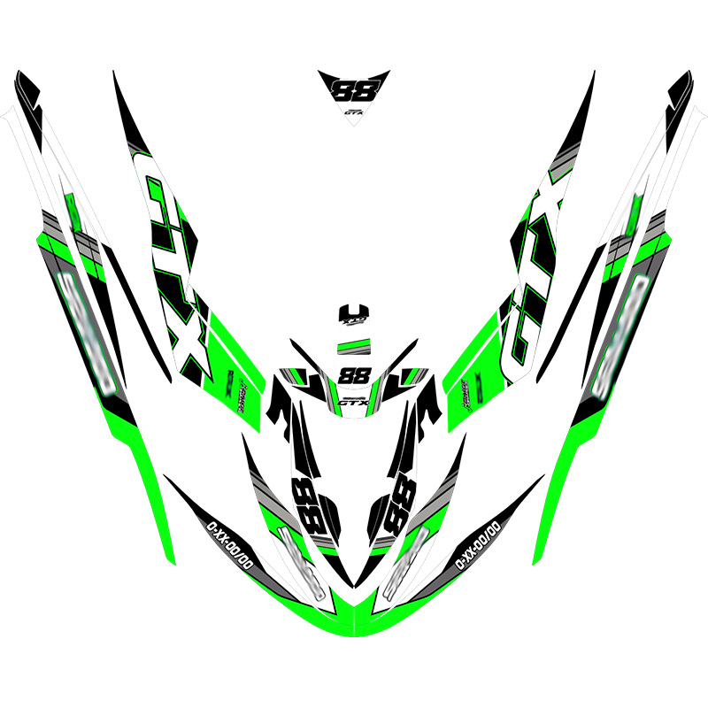 Kit adhesivos Seadoo GTX 1GEN - RACING LINES