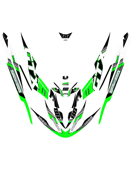 Kit adhesivos Seadoo GTX 1GEN - RACING LINES