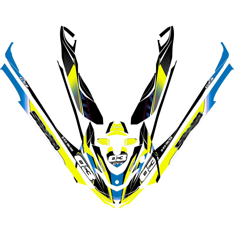Kit adhesivos Seadoo GTX 2GEN - RACING V2