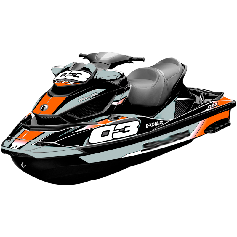Kit adhesivos Seadoo GTX 2GEN - RACING V2
