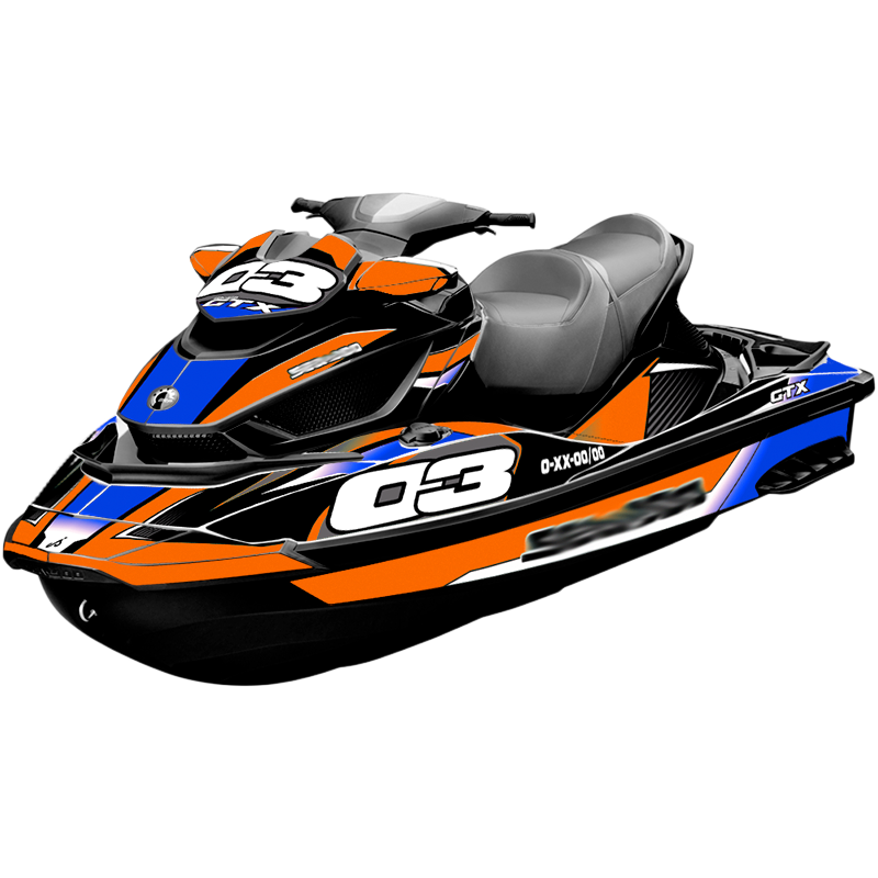 Kit adhesivos Seadoo GTX 2GEN - RACING V2
