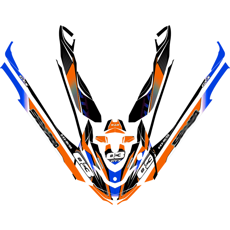 Kit adhesivos Seadoo GTX 2GEN - RACING V2