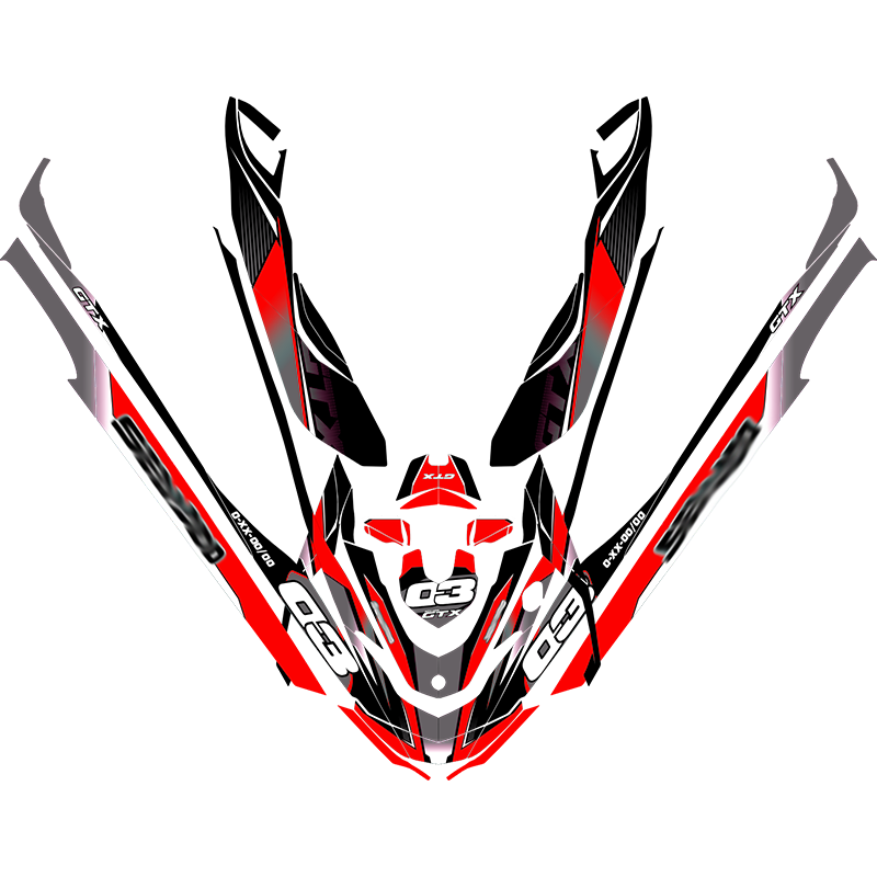 Kit adhesivos Seadoo GTX 2GEN - RACING V2
