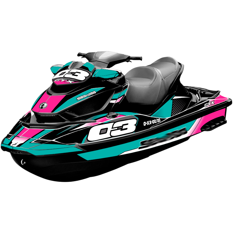 Kit adhesivos Seadoo GTX 2GEN - RACING V2