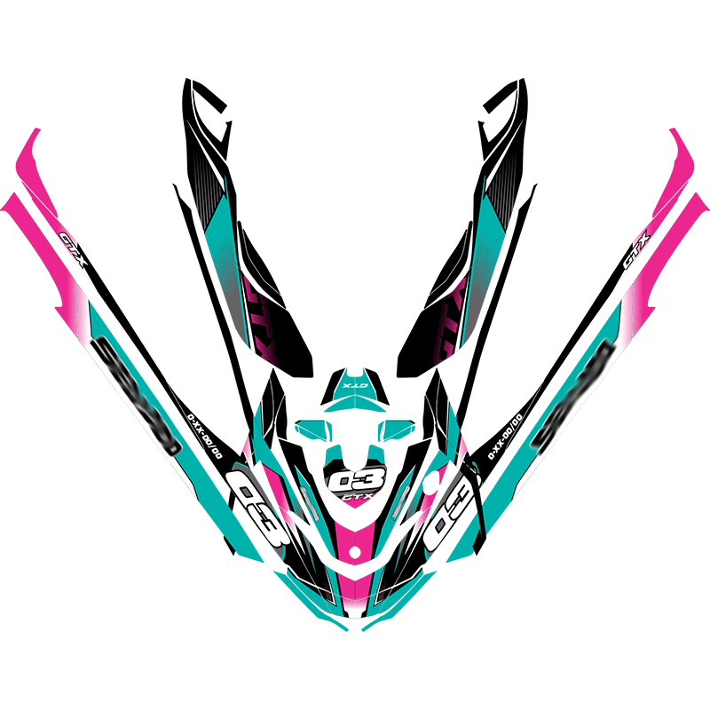 Kit adhesivos Seadoo GTX 2GEN - RACING V2