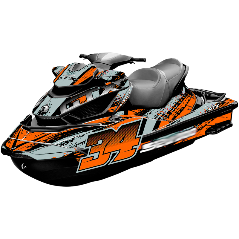 Kit adhesivos Seadoo GTX 2GEN - STROKE PAINT