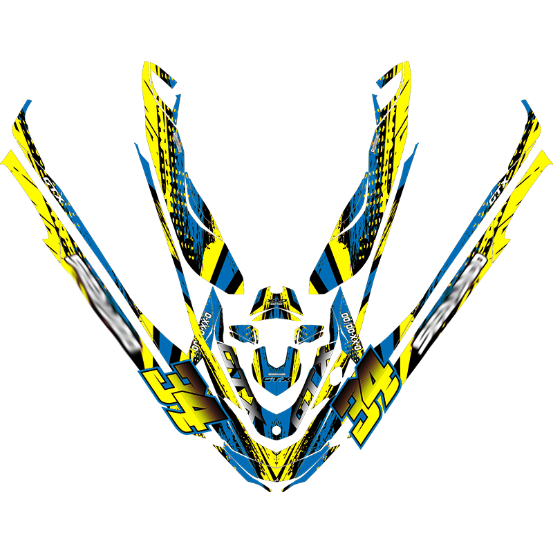 Kit adhesivos Seadoo GTX 2GEN - STROKE PAINT