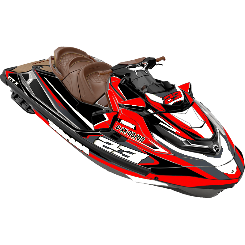 Kit adhesivos Seadoo GTX 3GEN - RACING V1