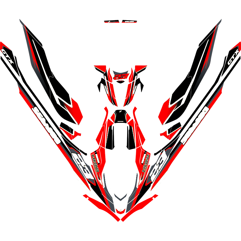 Kit adhesivos Seadoo GTX 3GEN - RACING V1