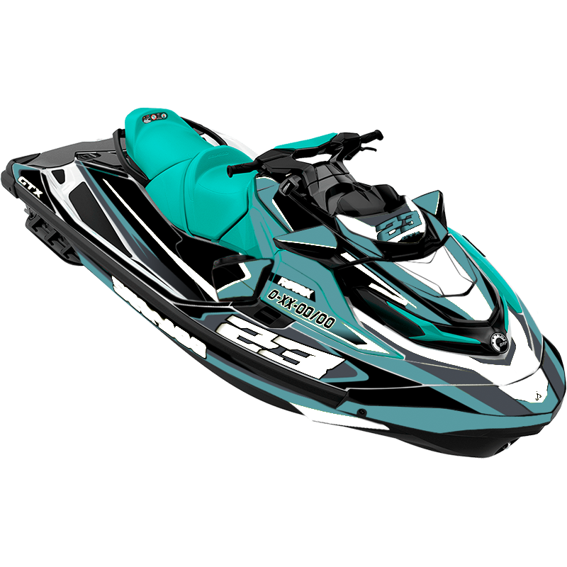 Kit adhesivos Seadoo GTX 3GEN - RACING V1