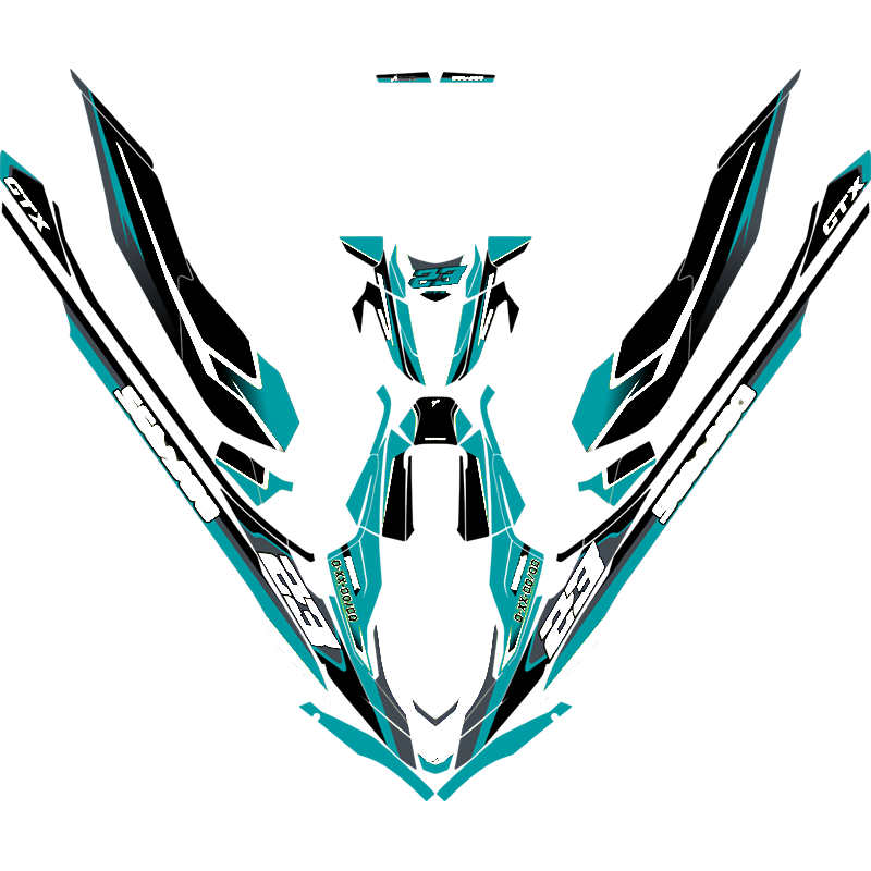 Kit adhesivos Seadoo GTX 3GEN - RACING V1