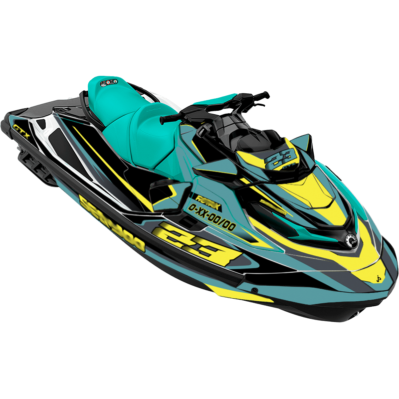 Kit adhesivos Seadoo GTX 3GEN - RACING V1