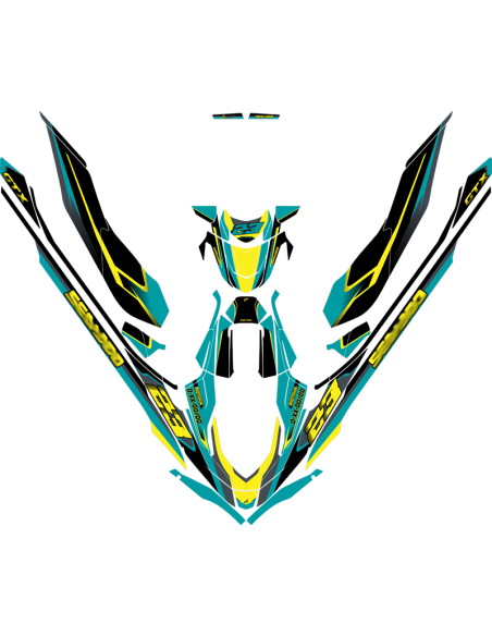 Kit adhesivos Seadoo GTX 3GEN - RACING V1