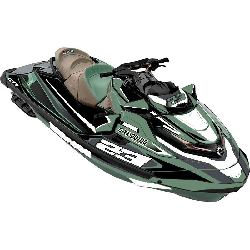 Kit adhesivos Seadoo GTX 3GEN - RACING V1