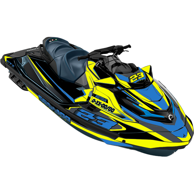 Kit adhesivos Seadoo GTX 3GEN - RACING V1