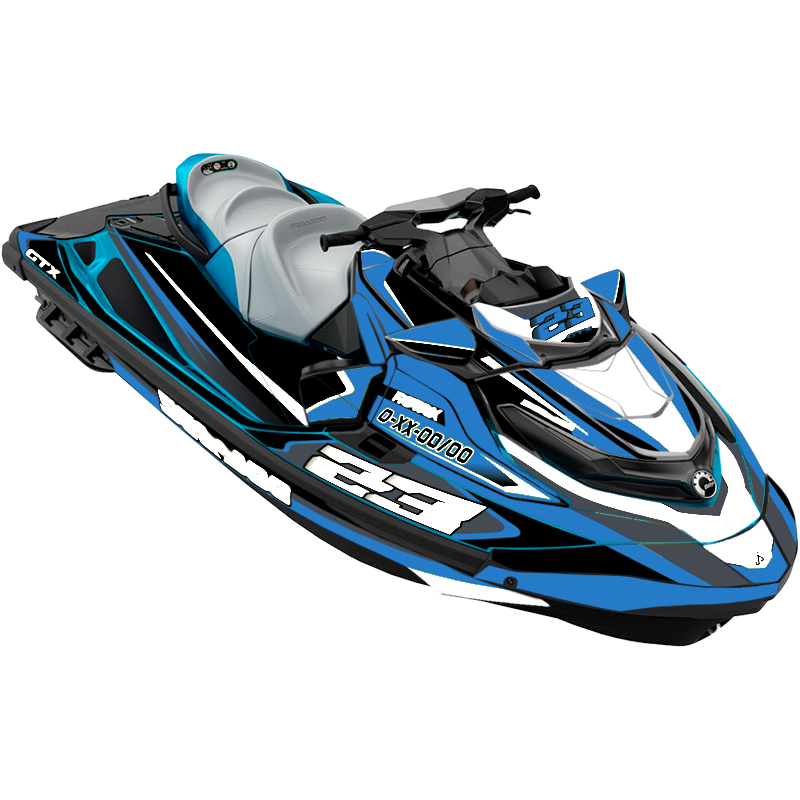 Kit adhesivos Seadoo GTX 3GEN - RACING V1