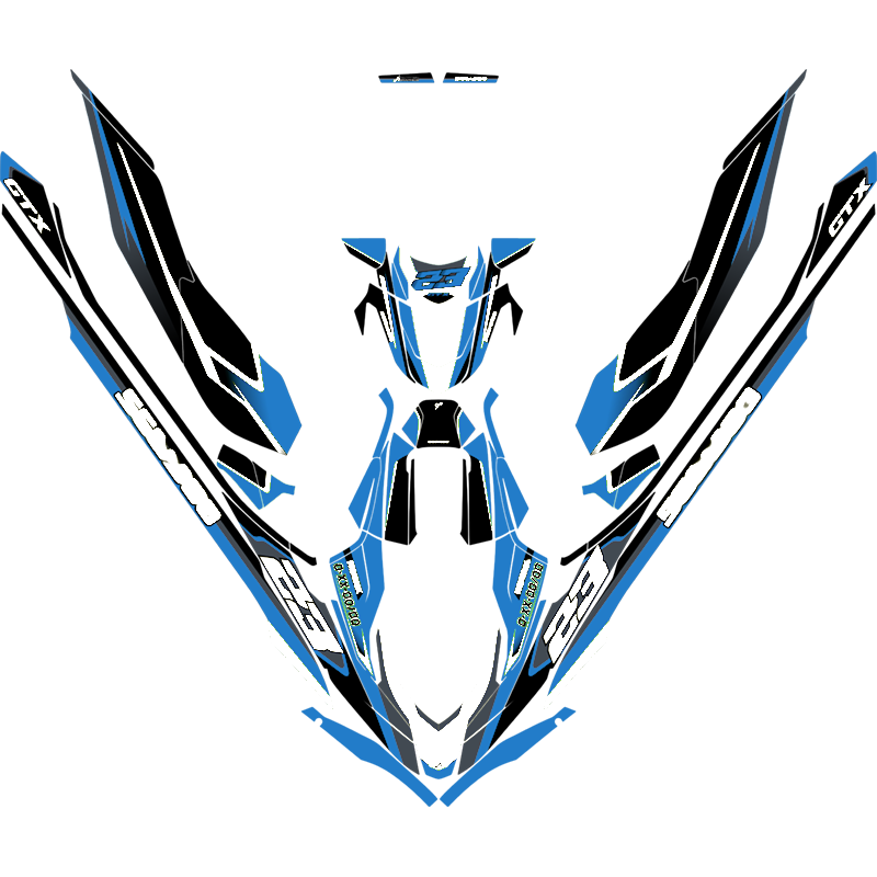 Kit adhesivos Seadoo GTX 3GEN - RACING V1