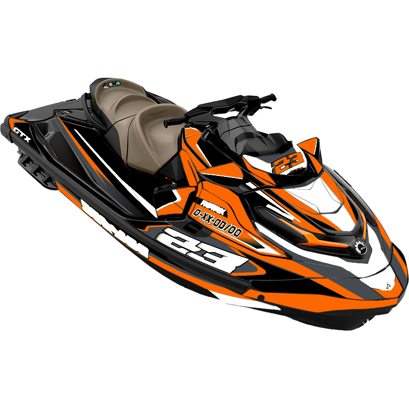 Kit adhesivos Seadoo GTX 3GEN - RACING V1
