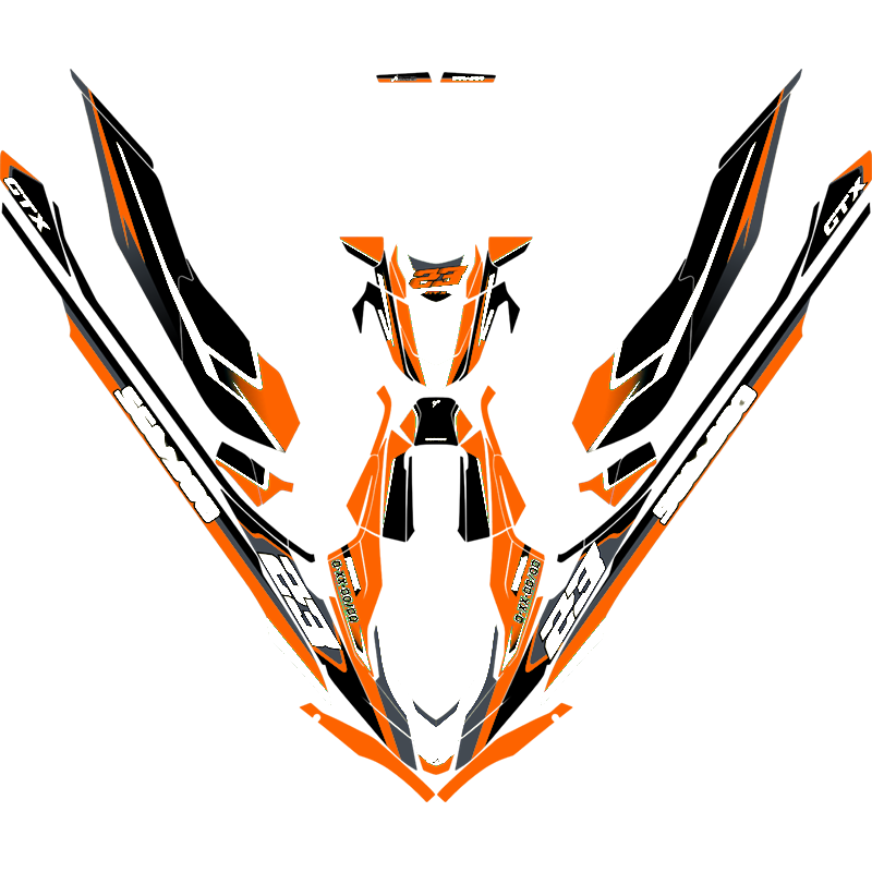 Kit adhesivos Seadoo GTX 3GEN - RACING V1