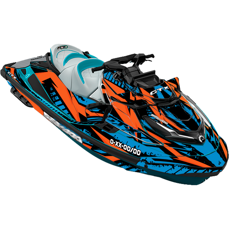 Kit adhesivos Seadoo GTX 3GEN - TRAMBOLIK