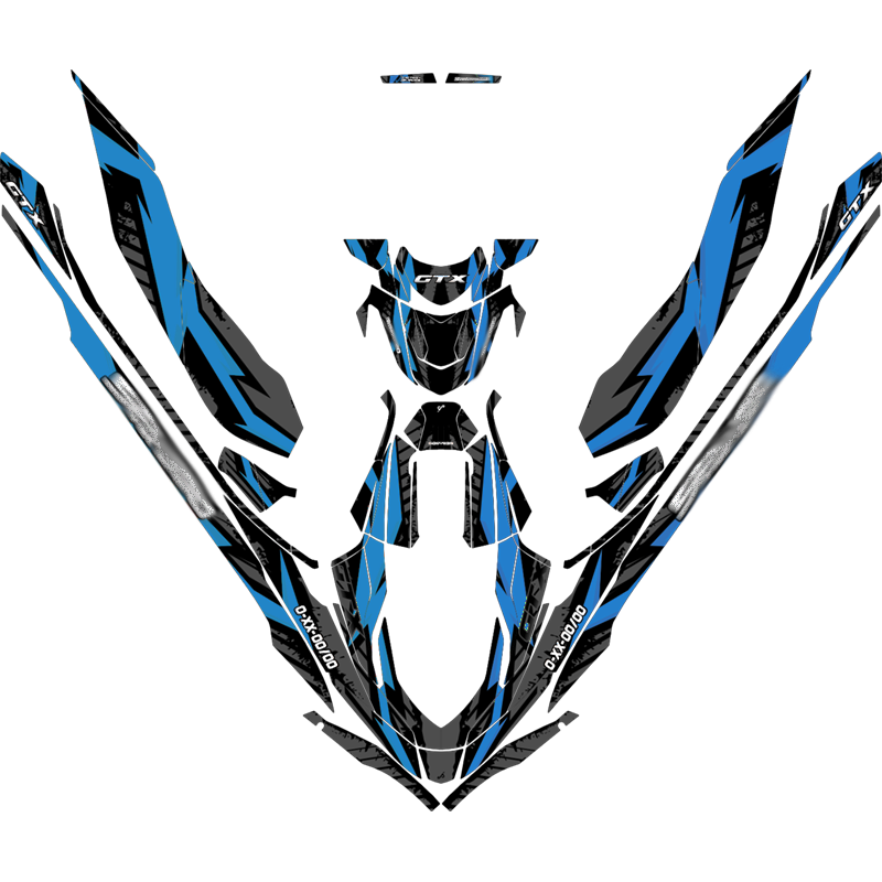 Kit adhesivos Seadoo GTX 3GEN - TRAMBOLIK