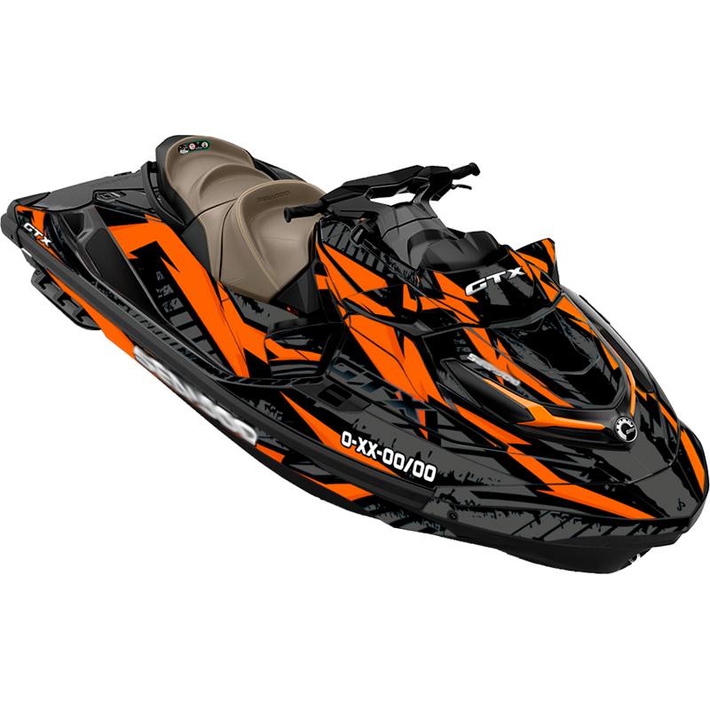 Kit adhesivos Seadoo GTX 3GEN - TRAMBOLIK