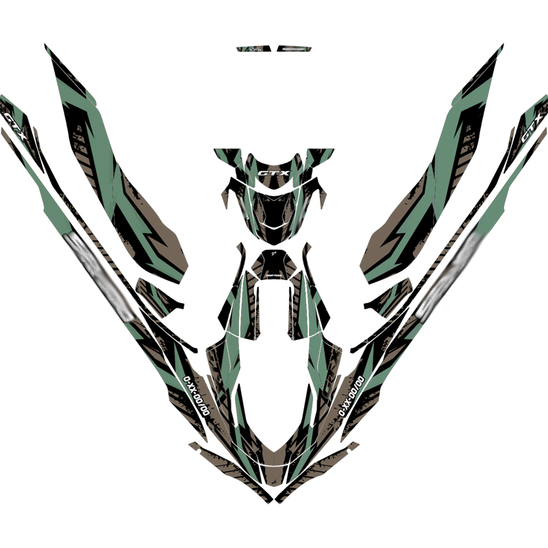 Kit adhesivos Seadoo GTX 3GEN - TRAMBOLIK