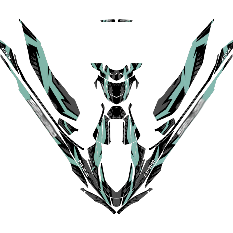 Kit adhesivos Seadoo GTX 3GEN - TRAMBOLIK