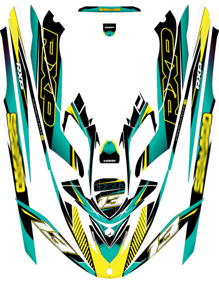 Kit adhesivos Seadoo RXP 1GEN - RACING V1