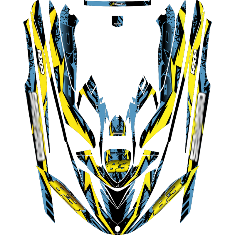 Kit adhesivos Seadoo RXP 1GEN - TRAMBOLIK