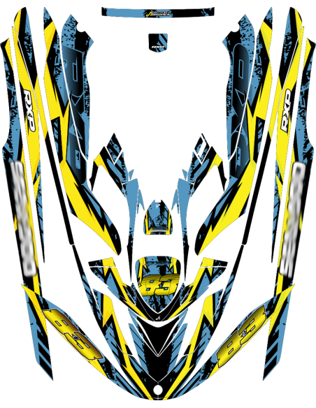 Kit adhesivos Seadoo RXP 1GEN - TRAMBOLIK