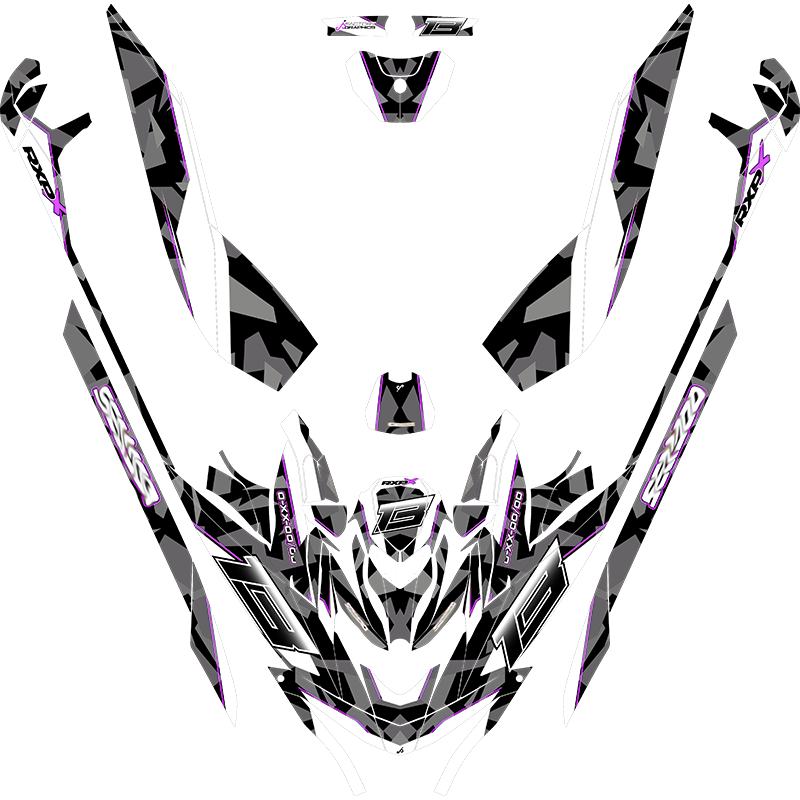 Kit adhesivos Seadoo RXP 3GEN - GEOMETRIC RACE