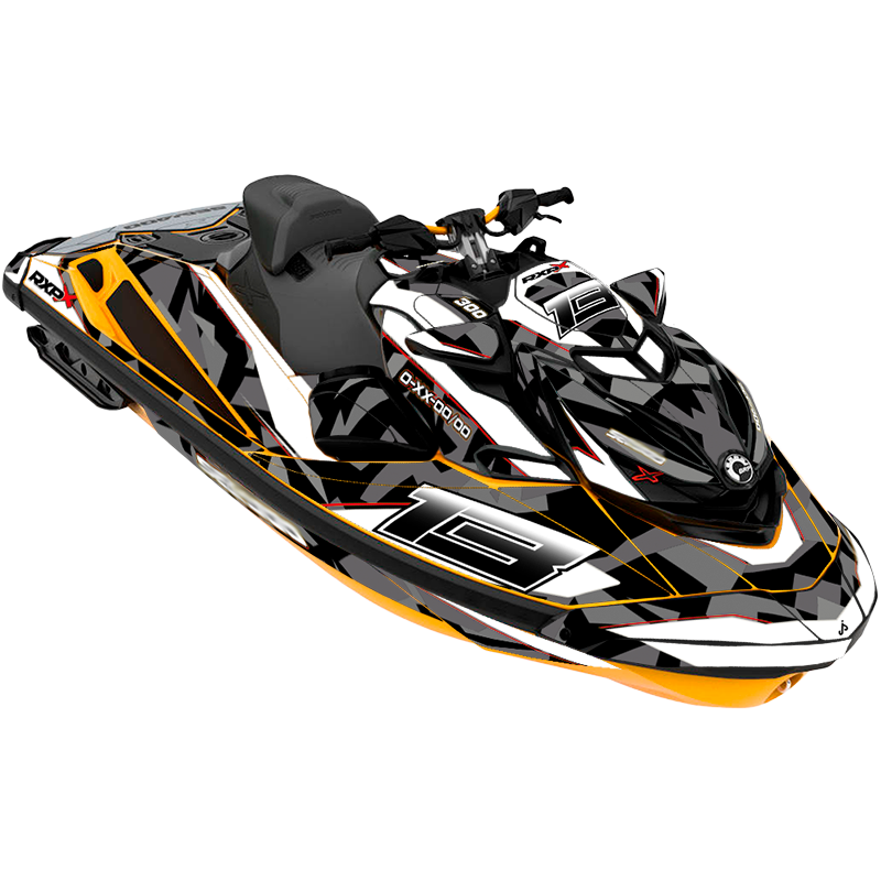 Kit adhesivos Seadoo RXP 3GEN - GEOMETRIC RACE
