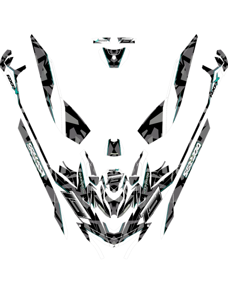 Kit adhesivos Seadoo RXP 3GEN - GEOMETRIC RACE