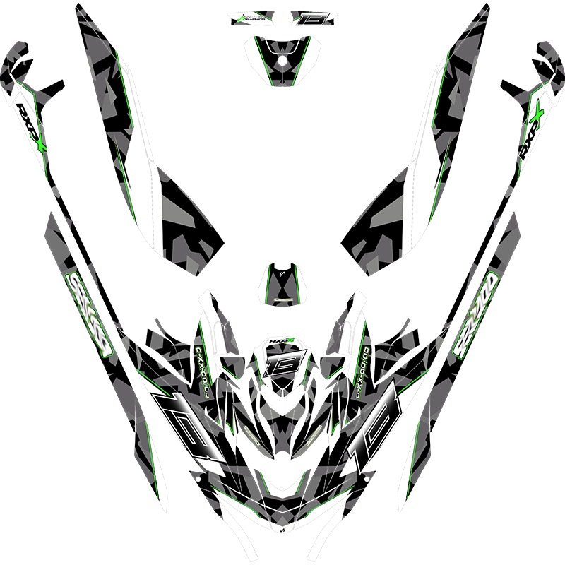 Kit adhesivos Seadoo RXP 3GEN - GEOMETRIC RACE
