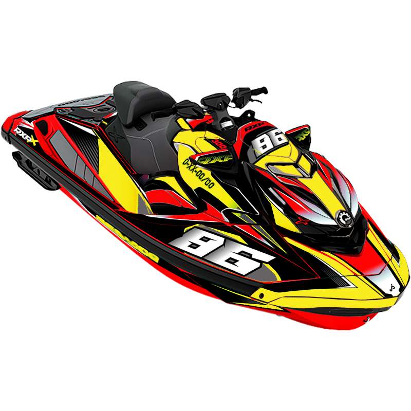 Kit adhesivos Seadoo RXP 3GEN - RACING V2