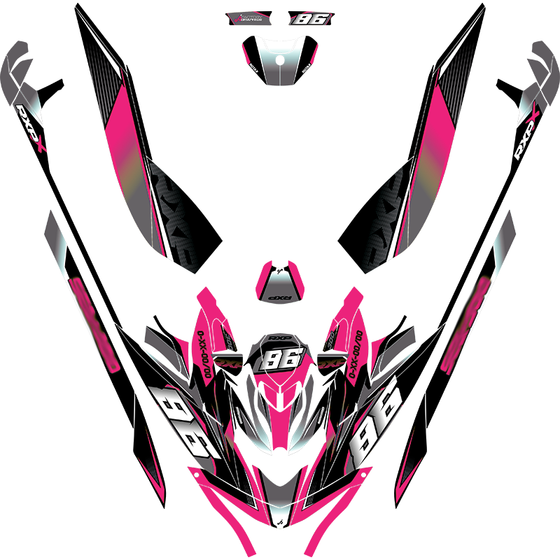 Kit adhesivos Seadoo RXP 3GEN - RACING V2