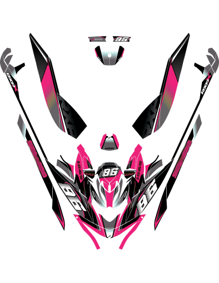Kit adhesivos Seadoo RXP 3GEN - RACING V2