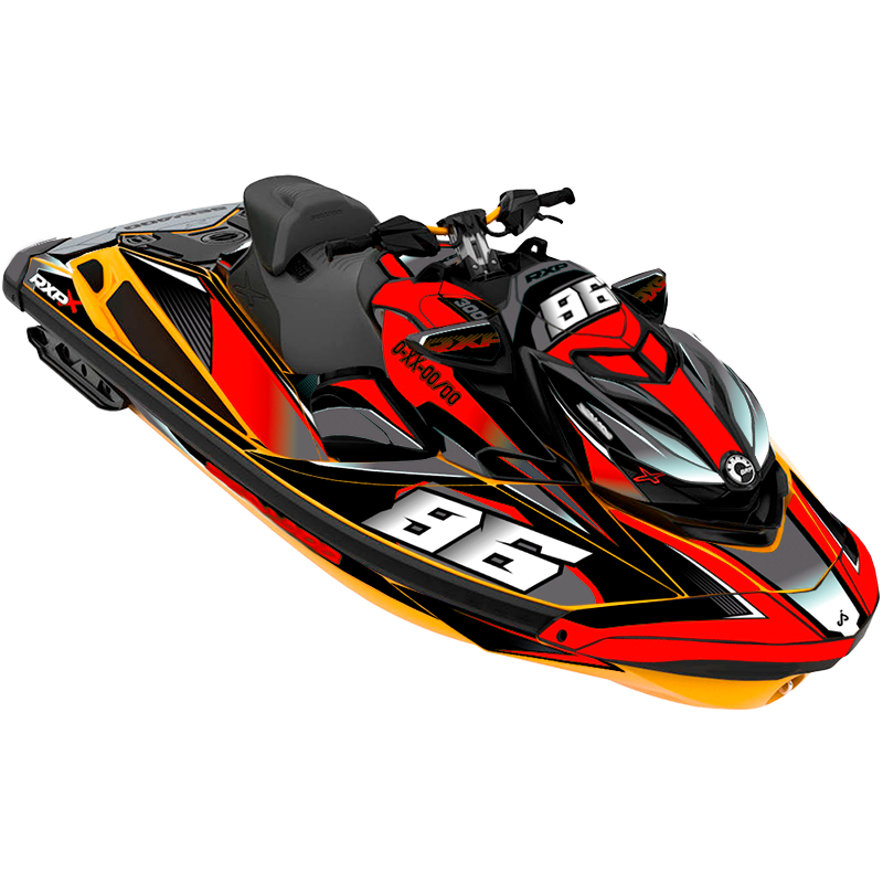 Kit adhesivos Seadoo RXP 3GEN - RACING V2