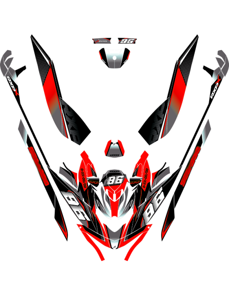 Kit adhesivos Seadoo RXP 3GEN - RACING V2