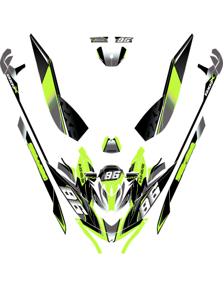 Kit adhesivos Seadoo RXP 3GEN - RACING V2