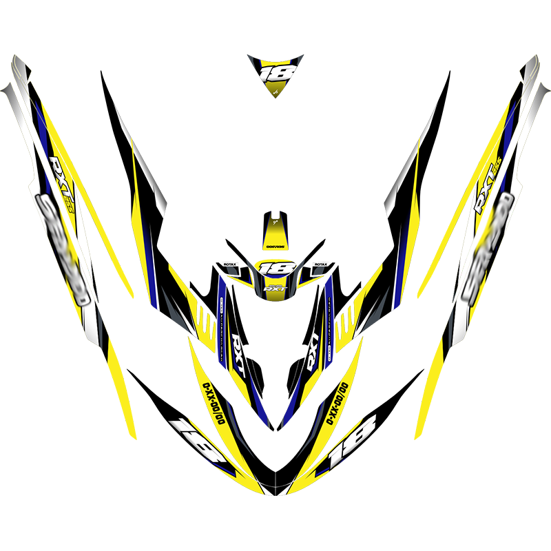 Kit adhesivos Seadoo RXT 1GEN - RACING V1