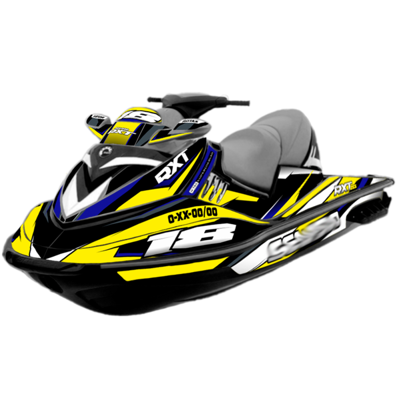 Kit adhesivos Seadoo RXT 1GEN - RACING V1