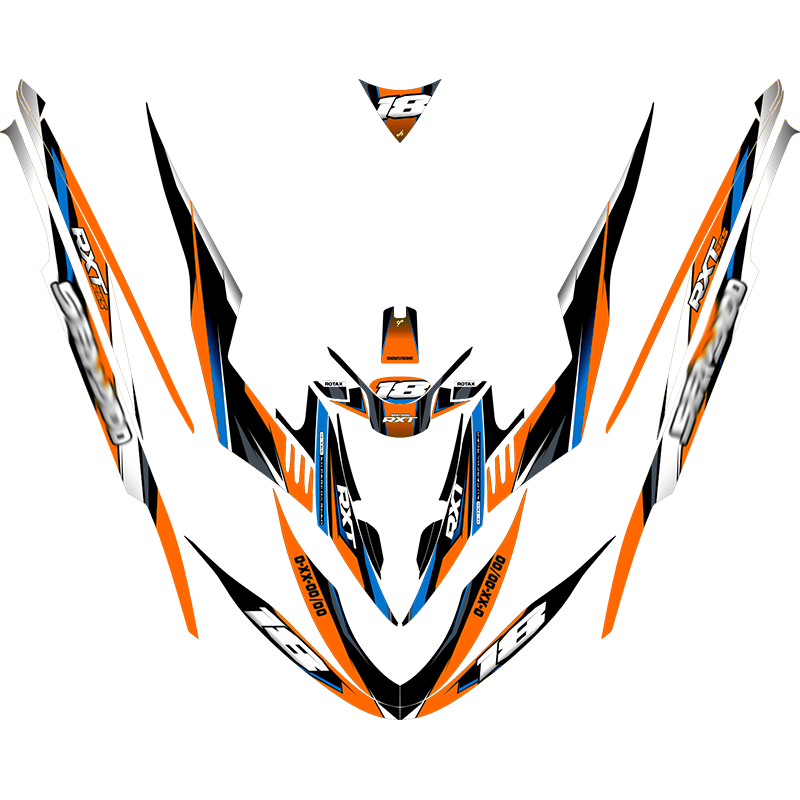 Kit adhesivos Seadoo RXT 1GEN - RACING V1