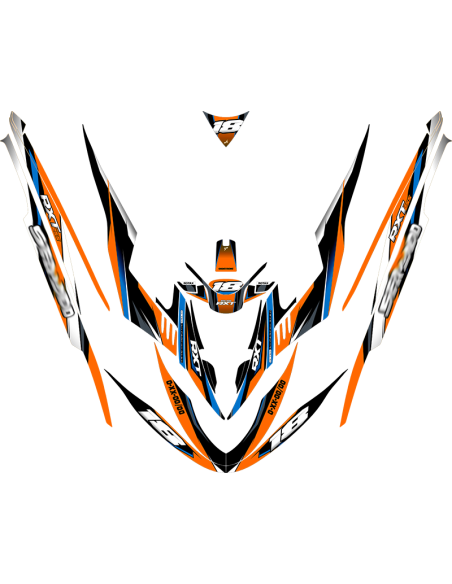 Kit adhesivos Seadoo RXT 1GEN - RACING V1